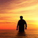 The al-Qaeda leader descends back into the ocean after killing more than 1 million Americans.